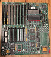 VINTAGE RARE COMPUADD DUAL SOCKET FULL SIZE MOTHERBOARD 8XISA 1XHOTSLOT 6XMEMORY picture