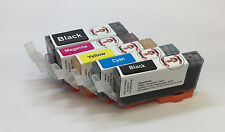 Full Edible Ink Cartridges Set Of 5 PGI-580 CLI-581 For Canon TS705 XXL Size picture