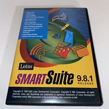 IBM LOTUS SMARTSUITE 9.8.1 Organizer Approach Word 123 Windows XP and Win 2000 picture