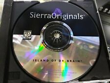 VINTAGE SIERRA ORIGINAL GAME - The Island of Dr. Brain PC CD Learn Math Physics picture