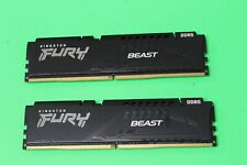NEW Kingston Fury Beast 16GB (8GB X 2) 5600MHz CL40 DDR5 Ram KF556C40BB-8 picture