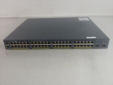 Lot of 2 Cisco Catalyst WS-C2960X-48LPD-L 48-Port Gigabit Managed PoE+ Ethernet picture