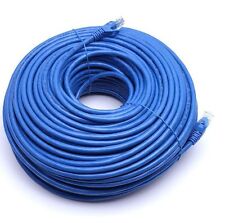 CAT6 Patch Network Cable Rj45 Ethernet 6ft 10ft 25ft 50ft 100ft 200ft lot Blue picture