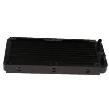 Water Cooling Radiator 240mm 10 Pipe Liquid Heat Exchanger for PC Motorcycle picture