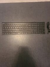 Arteck HW192 2.4G Wireless Keyboard w/ USB Receiver Stainless Steel Slim Tested picture