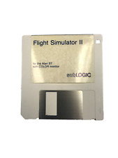 Flight Simulator II for Atari ST Color on 3.5