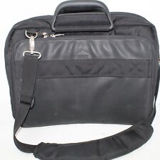 Kensington Contour Bag Black Full Zip Nylon Multi-Pocket Laptop Sleeve Shoulder picture