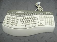 Microsoft Natural MultiMedia Keyboard PS/2 Wired Ergonomic Keyboard picture