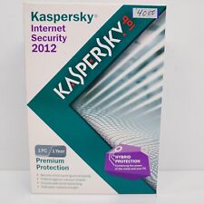 Kaspersky Internet Security 2012 PC Software Program New 1 PC/1 Year picture