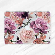 Peony Vintage Floral Flowers Hard Case Cover Macbook Pro Air Retina 11 16 13 15 picture