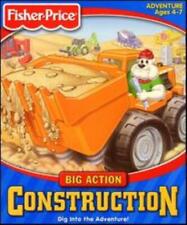 Fisher-Price Big Action Construction PC MAC CD vehicles building dump truck game picture