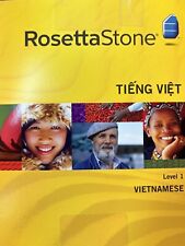 ROSETTA STONE - Tieng Viet - VIETNAMESE - VERSION 2 - LEVEL 1 Win/Mac CD ROM picture