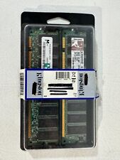 Micron 64MB MT8LSDT864AG-10CZ5 UDIMM PC100 NON-ECC and Kingston KVR133X64C3/512 picture