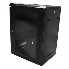 15U 19in Wall Mounted Steel Network Cabinet with fan, Self-contained US3d picture