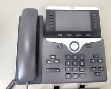 10PCS Cisco CP-8841-K9 5 Lines Widescreen LCD VoIP Phone, w/ Base Cleaned/Tested picture
