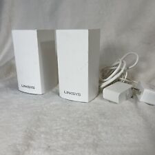 Set Of 2 Linksys VLP01 Velop Dual Band Mesh Router WiFi System W/ Power Chords picture