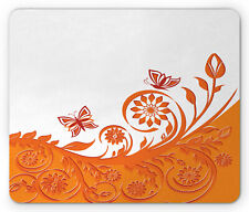 Ambesonne Orange Palette Mousepad Rectangle Non-Slip Rubber picture