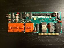 DC Hayes Micromodem II Modem For Apple II Computers 65-103 1978 + Microcoupler picture