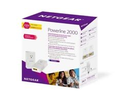 NETGEAR PLP 2000  Powerline Adapter 2000Mbps Pack Of 2-SEALED BRAND NEW IN BOX picture