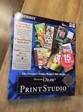 Windows Draw 6 Premier Edition Print Studio PC Program Micrografx picture