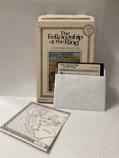 Fellowship of the Ring Commodore 64/128 C64 Floppy Game Disk Map Missing Book picture