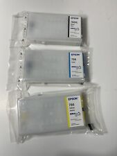 Genuine OEM Epson 786XL Black and 786 Cyan Yellow Durabrite Ultra Ink Sealed picture