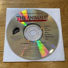 The San Diego Zoo presents...The Animals Multimedia PC CD-ROM Media Depot 1992 picture