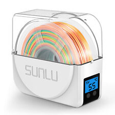 SUNLU 3D Printer Filament Dryer Box S1 Plus With Fan,Filament Holder,White picture