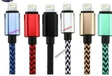 lot 6x cords Braided USB Charger Cable Apple  iPhone10 11 12 13 14 iPad Mini picture