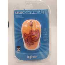 BRAND NEW Logitech M317C Collection Wireless Orange Mouse Positive Vibes picture
