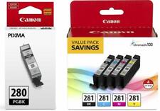 Genuine Canon 280 281 Color Ink Cartridge Combo-Setup for TS8620 TR8322 Printer picture