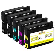 5 PACK 932/933 XL CN053AN CN054AN CN055AN CN056AN Ink for HP Officejet Series picture