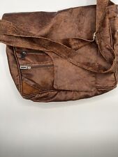 Handmade Large Satchel/Laptop Shoulder Brown Leather Bag picture