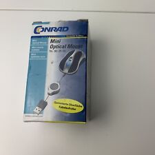 Conrad Mini Optical Mouse w/ Retractable USB Cable picture
