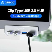 ORICO USB 3.0 Hub Clamp Adapter, Aluminum 4-Port USB Splitter for iMac/Laptop/PC picture