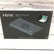 New Open Box iHome Laptop Computer Cooling Pad With Built In Fan picture