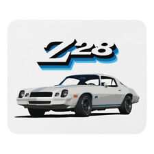 1978 White Chevy Camaro Z28 Z/28 Collector Car Gift Mouse pad picture