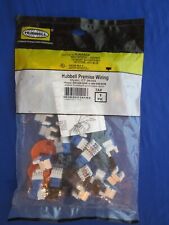 HUBBELL  HJ6AB25  10 GIG NEXTSPEED ASCENT BLUE CAT 6 KEYSTONE JACKS - NEW IN BAG picture