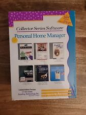 SEALED Vintage Leading Technology Personal Home Manager Software picture