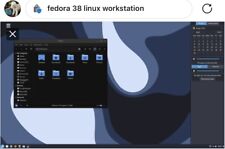 Fedora Linux Workstation 40 PC AMD 86 64 USB CANADA economy ship picture