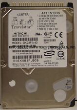 40GB 2.5in IDE 44pin Hitachi DK23FB-40 Hard Drive Tested Good Our Drives Work picture