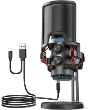 Professional USB Microphone with Pop Filter for Podcast, Streaming, Recording picture