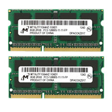 Micron 16GB 2x 8GB 4GB 2GB DDR3 1600MHz PC3-12800S 1.5V SODIMM Laptop Memory LOT picture
