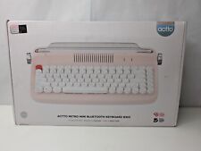 Actto Retro Mini Bluetooth Keyboard B303 - Pink - Components Sealed Open Box picture