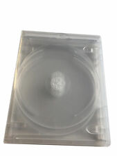 New Clear 2 MegaDisc 15mm Blu-ray Replacement Case Holds 4 Discs (4 Tray) box picture