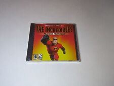 The Incredibles PC CD-ROM Print Studio Disney Pixar Windows 98/Me/XP Game Sealed picture