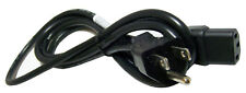 HP 6Ft 1.8m Black Power Cord NEW 285052-001 LongWell 6.0 Ft NEW Bulk picture