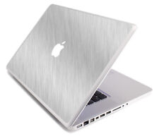 BRUSHED ALUMINUM Vinyl Lid Skin Decal fits Apple MacBook Pro 13 A1278 Laptop picture