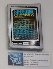 Calenders Cassette Radio Shack Tandy TRS-80 Pocket Computer Software picture