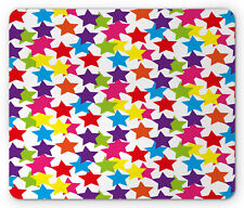 Ambesonne Rainbow Fun Mousepad Rectangle Non-Slip Rubber picture